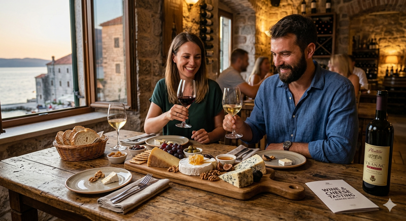 🍷 Wine & Cheese Tasting